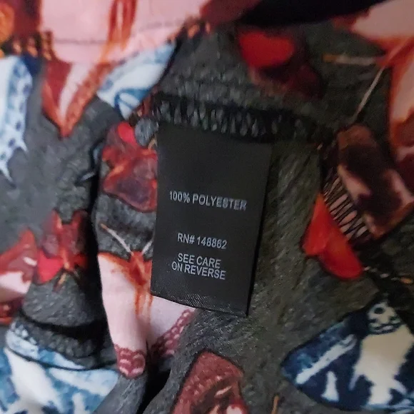 NWT Torrid Black Midi Brushed Charmeuse Butterfly Wrap Dress Sz 2X - Picture 16 of 16